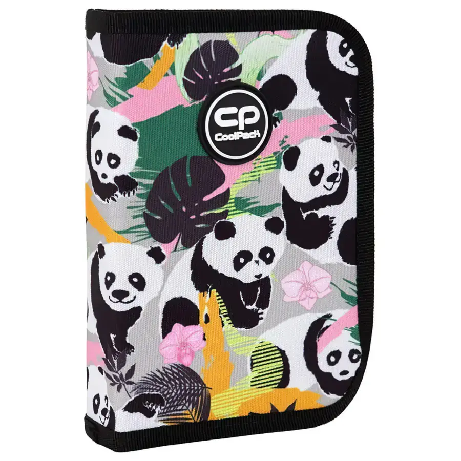 CoolPack Školní rozkládací penál Panda PEBH2082