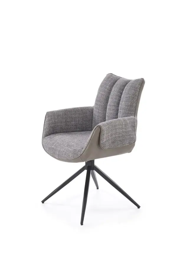 Halmar Otočné křeslo K579, šedá