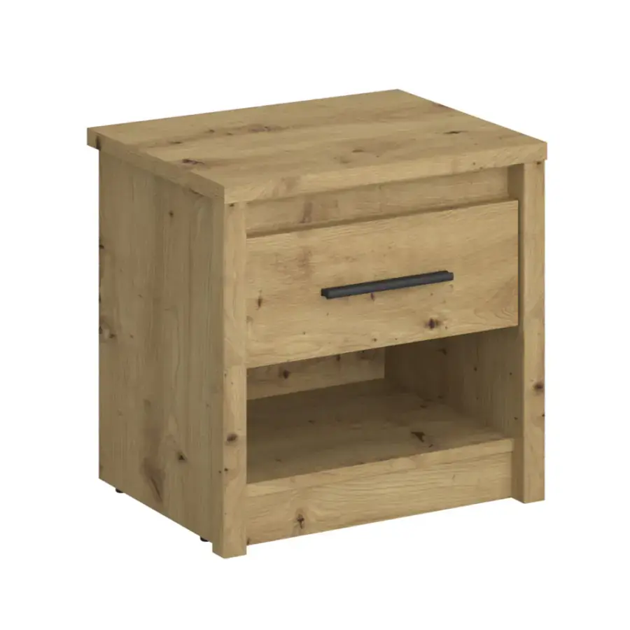 Tempo Kondela Noční stolek 1S AIRON, dub artisan