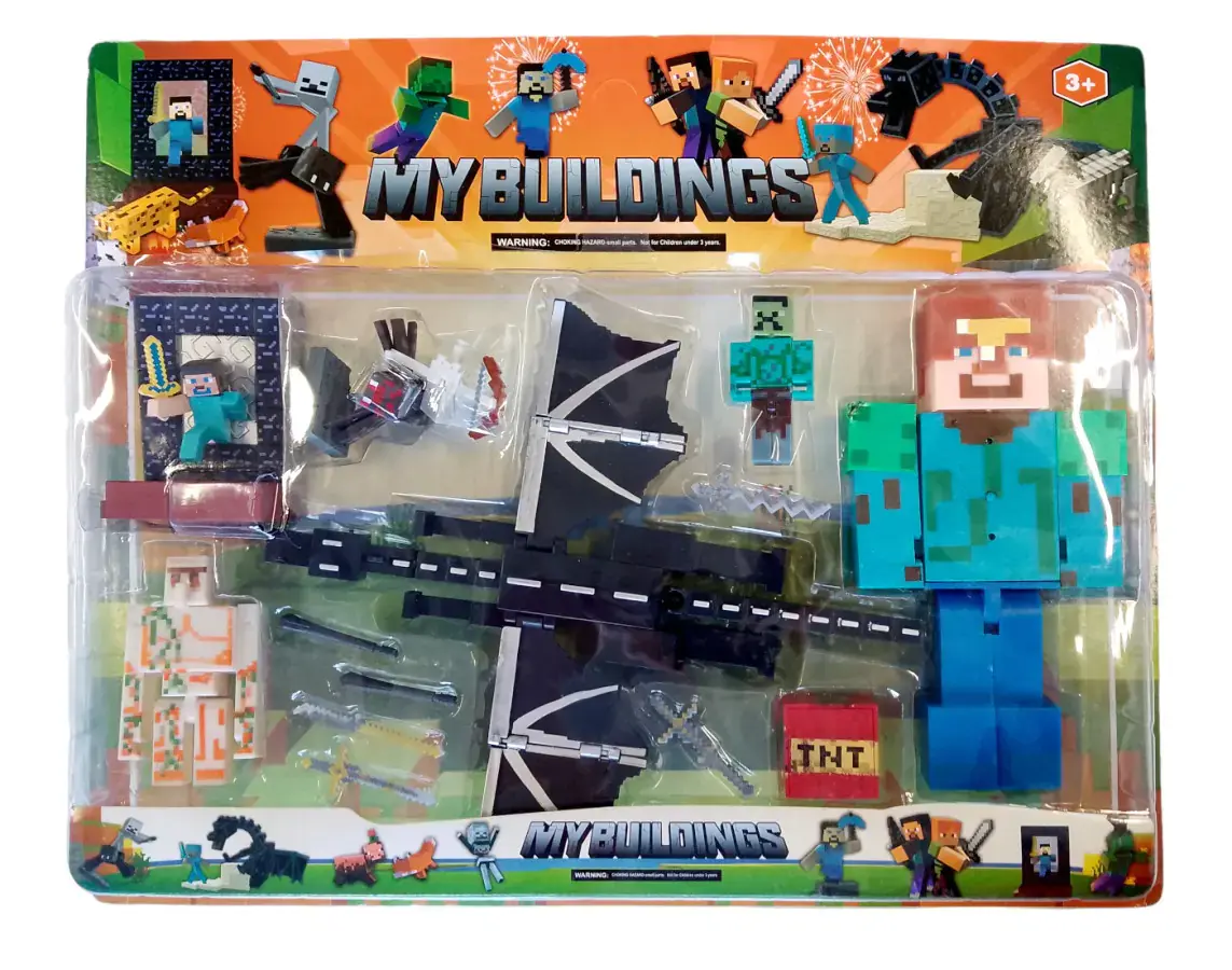 ATAN Kolekce figurek Minecraft Ender dragon FIBH2059 - II.jakost