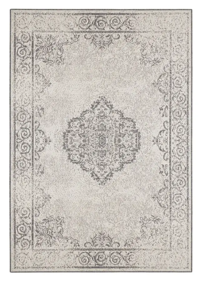 NORTHRUGS Kusový koberec Twin Supreme 103870 Cebu Grey/Cream 120x170 cm