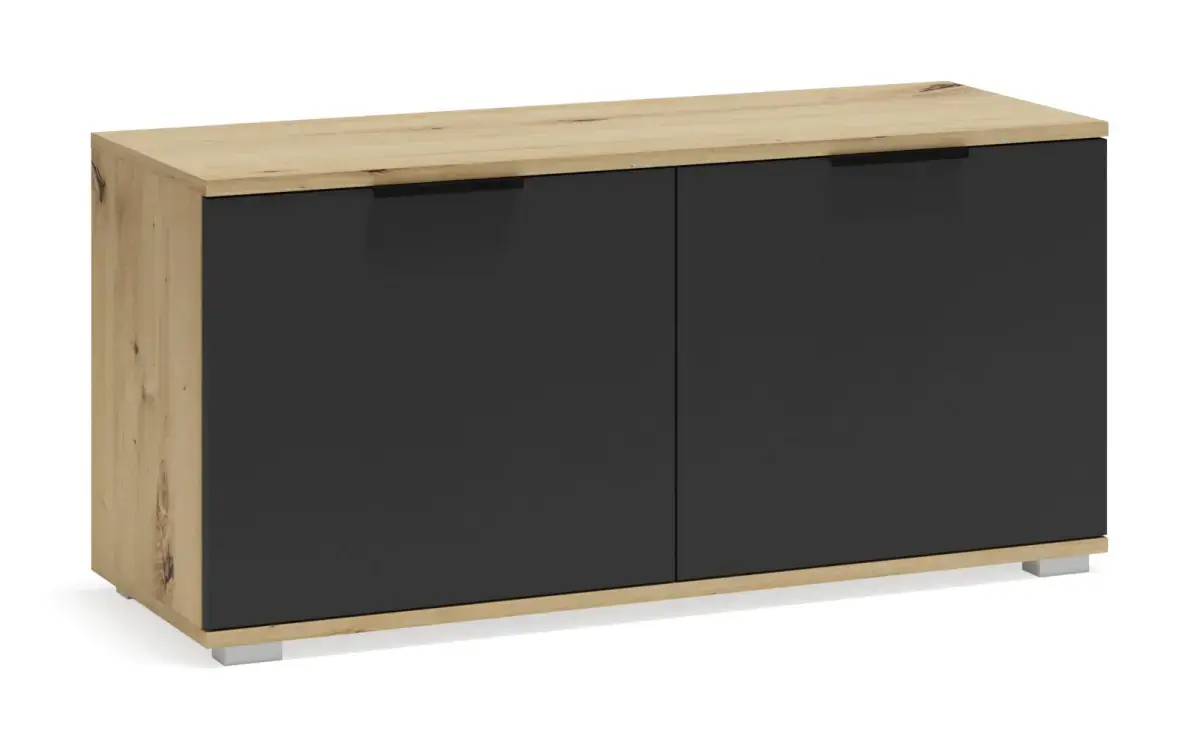 Halmar Botní s dvířky CLIF ST-100, dub artisan/antracit