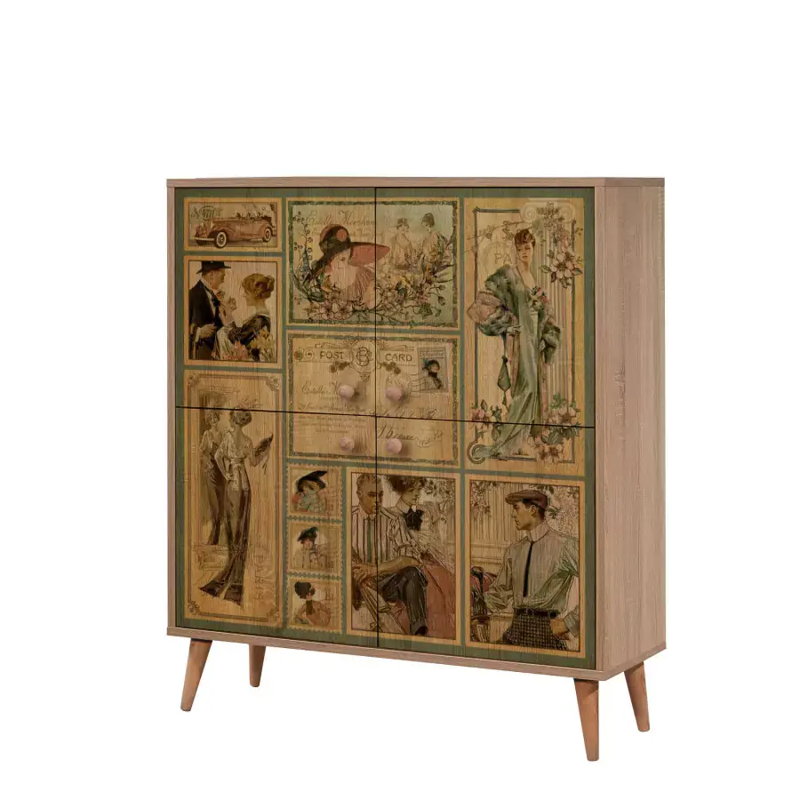 Casarredo Komoda Multilux 732 - dub Sonoma