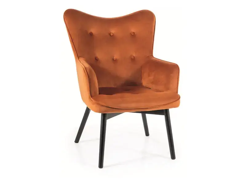 Casarredo Čalouněné křeslo KLARA - skořicová