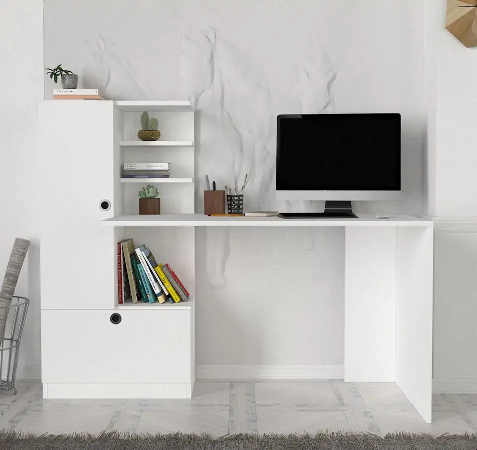 Casarredo Pracovní stůl DRAFT - bílá