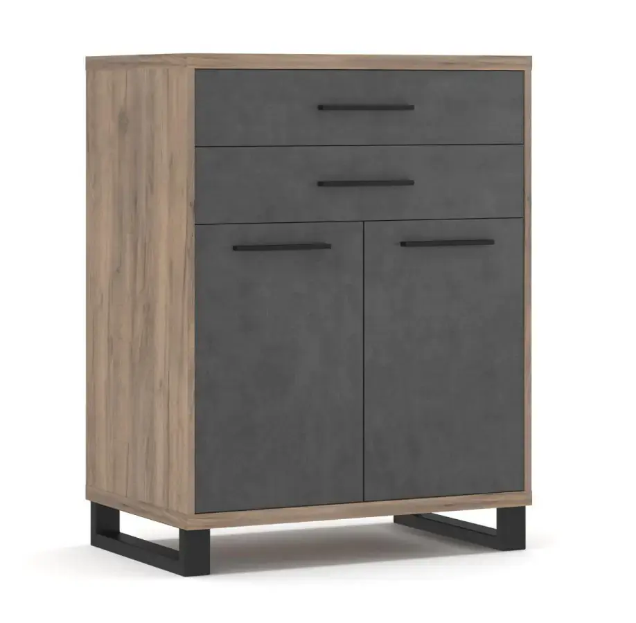 Casarredo Komoda 2D2S ROSOLINI - dub tabaco/matera