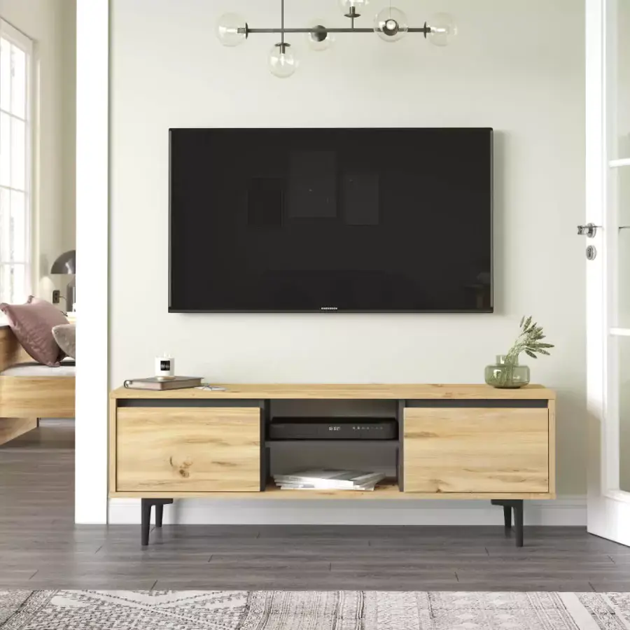 Casarredo TV skříňka ASPERE - dub/antracit