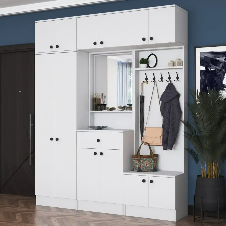 Casarredo Předsíňová stěna RAPALO - bílá