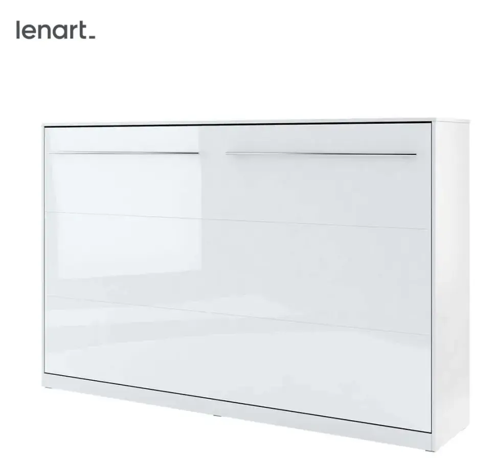 Casarredo Výklopná postel 120 CONCEPT PRO CP-05P bílá lesk/bílá mat