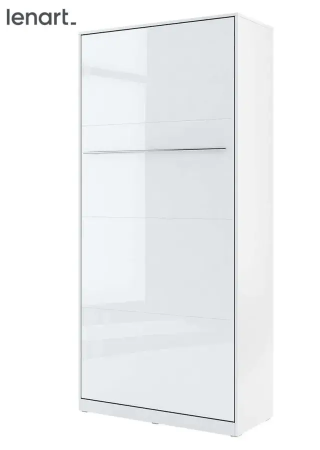 Casarredo Výklopná postel 90 CONCEPT PRO CP-03P bílá lesk/bílá mat