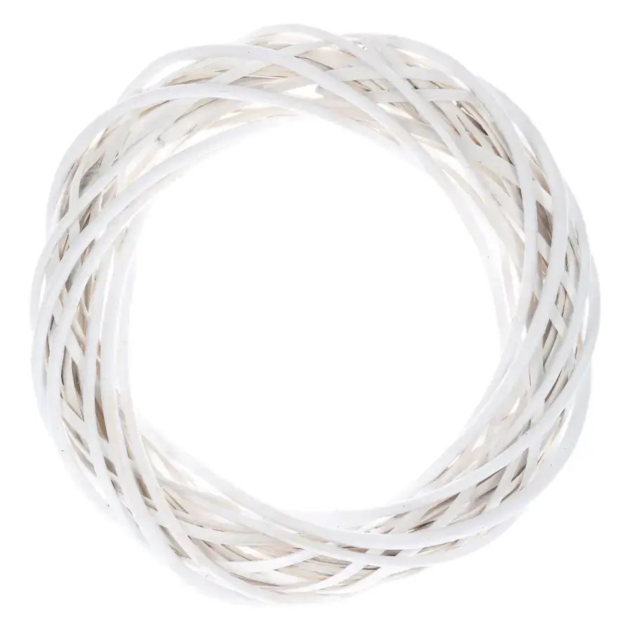 Autronic Věnec proutěný JP0011 WT - bílá