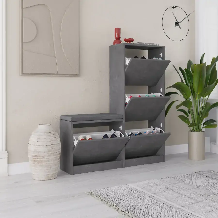 Casarredo Botník se sedákem Dude - šedá