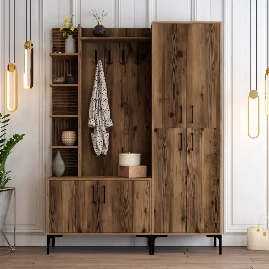 Casarredo Předsíňová sestava VIYANA DA - ořech