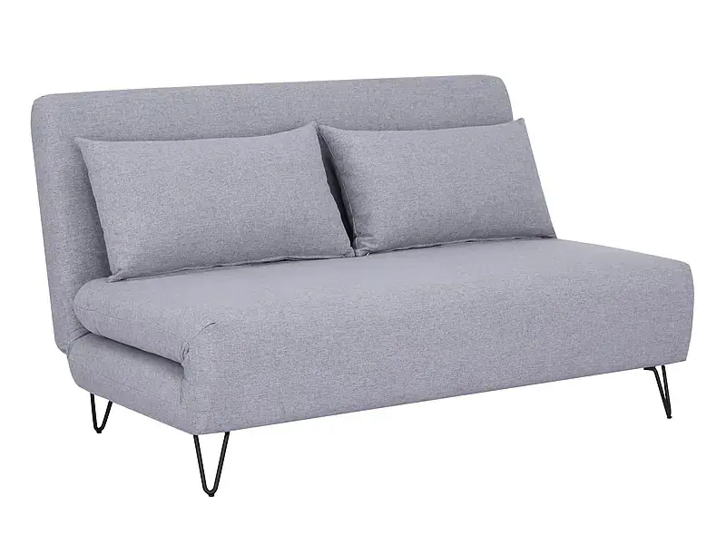 Casarredo Rozkládací pohovka ZELDA šedá/černá