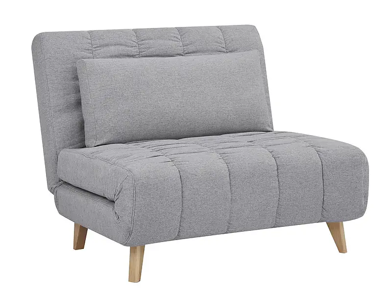 Casarredo Rozkládací pohovka MILY šedá/buk