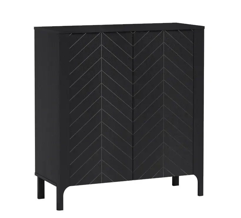 Casarredo Komoda 2D KENORA - černá