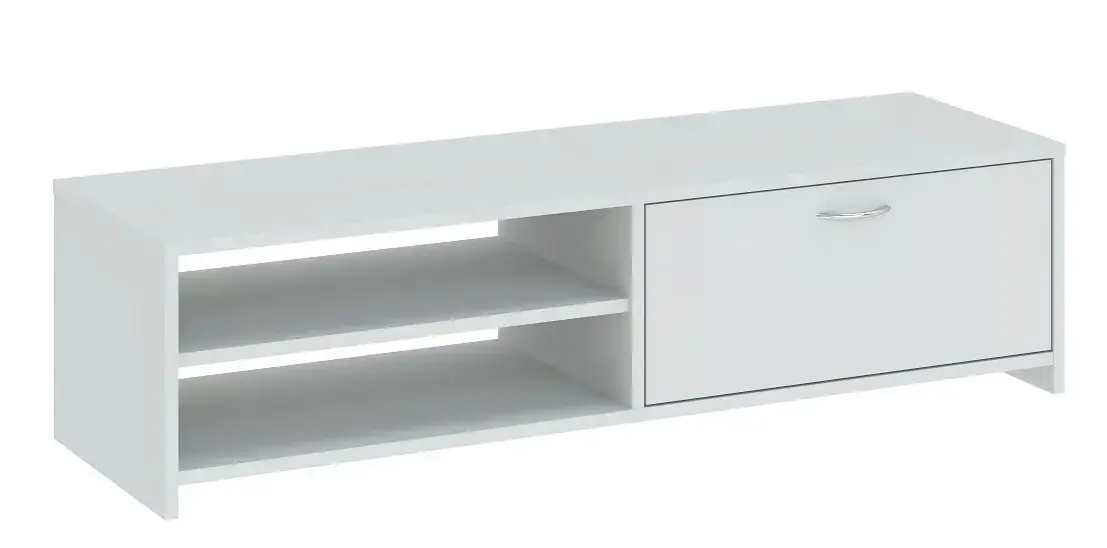 Casarredo Televizní stolek 1D CARINO - bílá