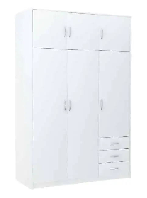 Casarredo Šatní skříň VIKA 6D3SZ bílá