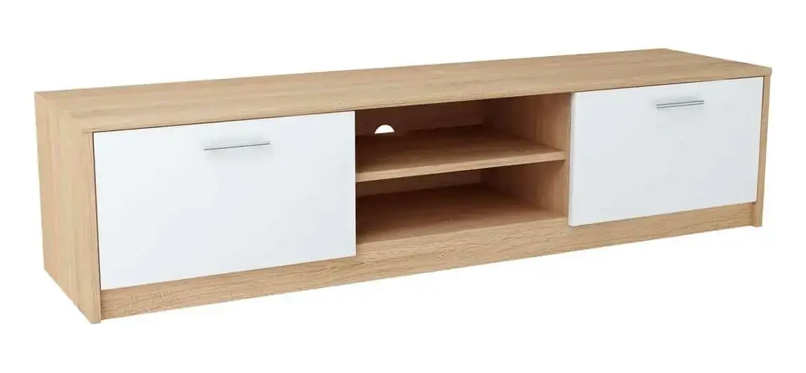 Casarredo TV stolek MARK 028 dub sonoma/bílá