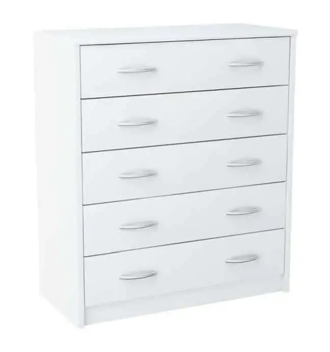 Casarredo Komoda AGNES/HIT 5S bílá