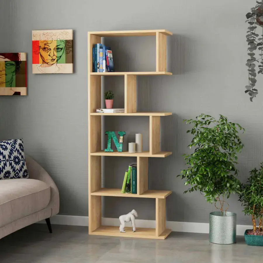 Casarredo Regál, knihovna ARAGOG 1 - dub