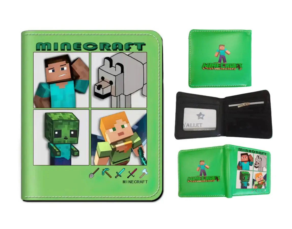 Bagito Dětská peněženka Minecraft World