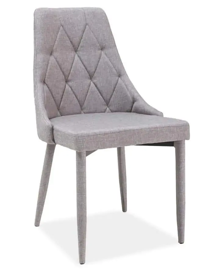 Casarredo Jídelní čalouněná židle TRIX šedá