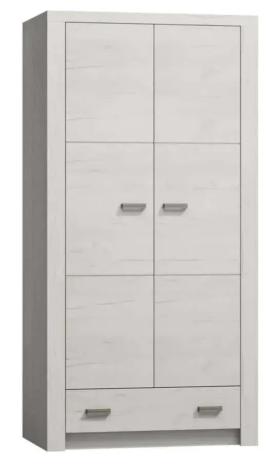 Casarredo Šatní skříň INDIANAPOLIS I-1 jasan bílý