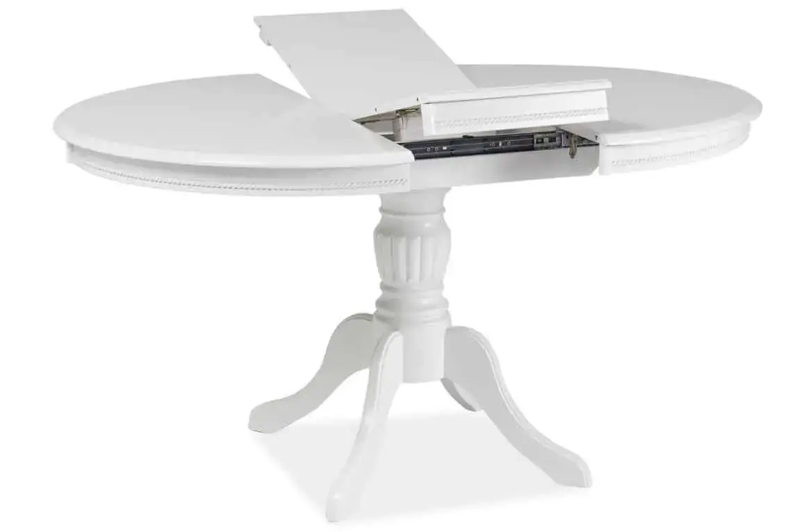 Casarredo Jídelní stůl OLIVIA rozkládací bílý