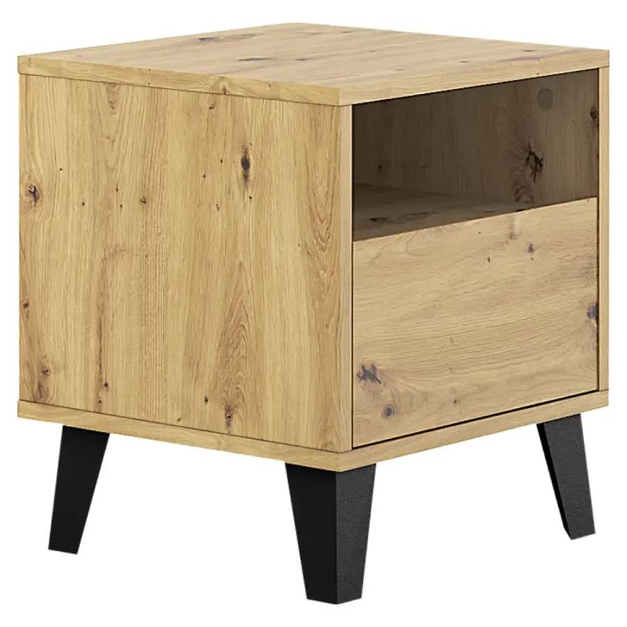 Tempo Kondela Noční stolek BOGAN NEW 1S - dub artisan