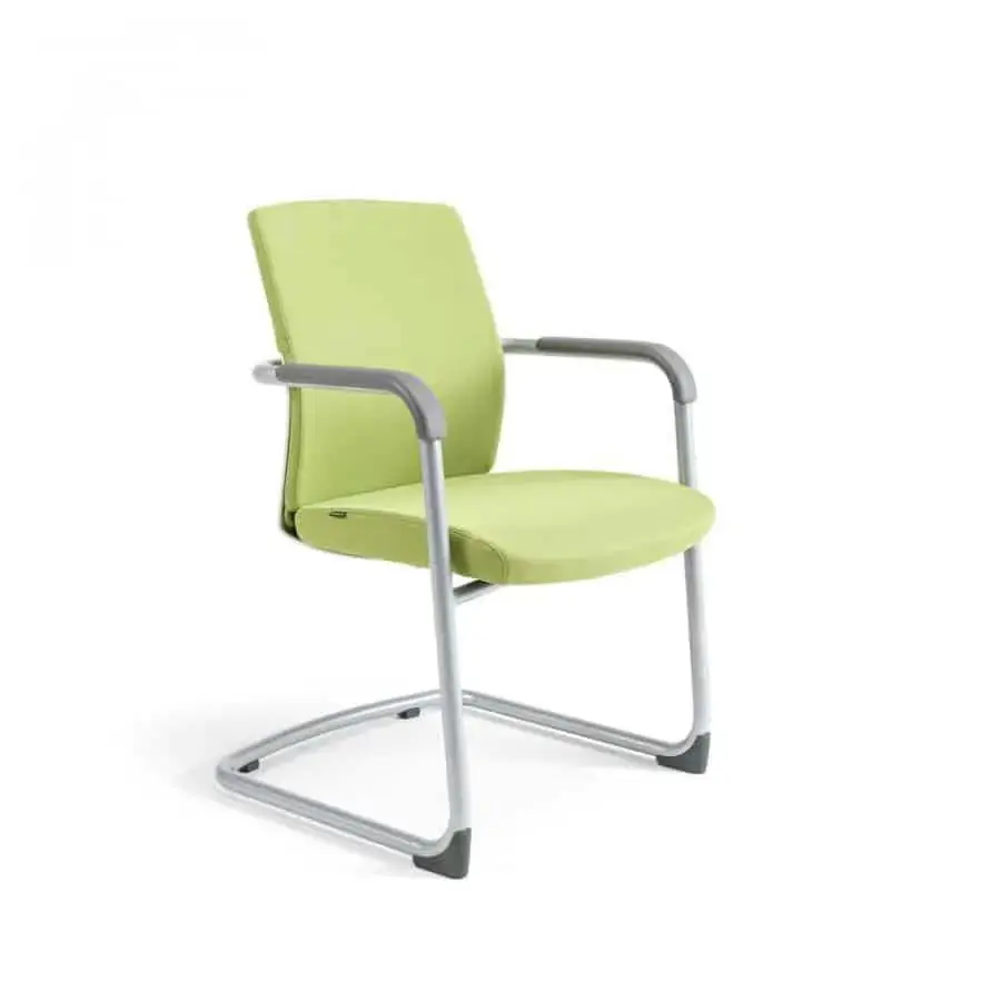 Office Pro Jednací židle JCON WHITE - zelená 203