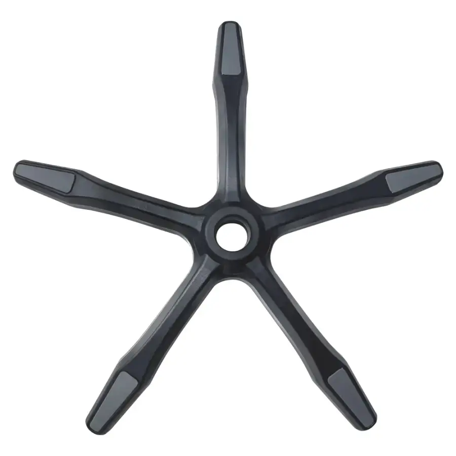 Tempo Kondela PODSTAVA TYP 8 poloměr 35 cm - černá/šedá