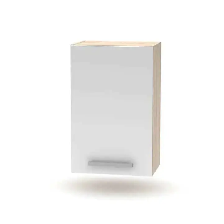 Tempo Kondela Horní skříňka 45 1DV NOPL-024-OH - dub sonoma / bílá