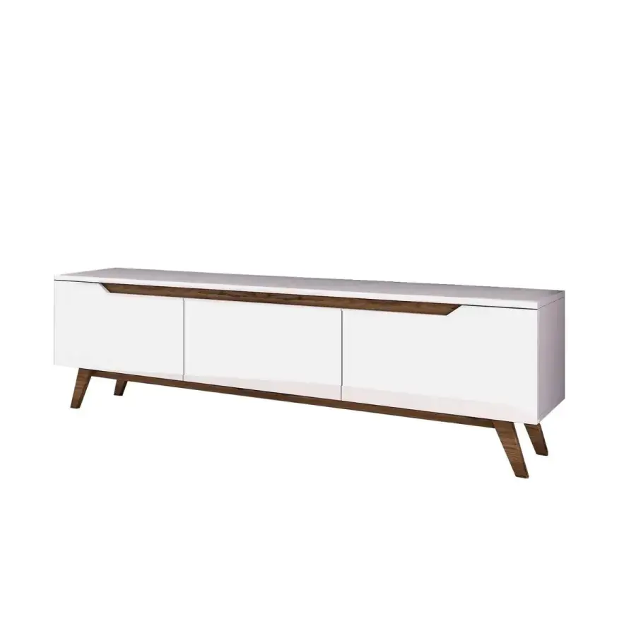 Casarredo Televizní stolek JOPA - bílá/ořech
