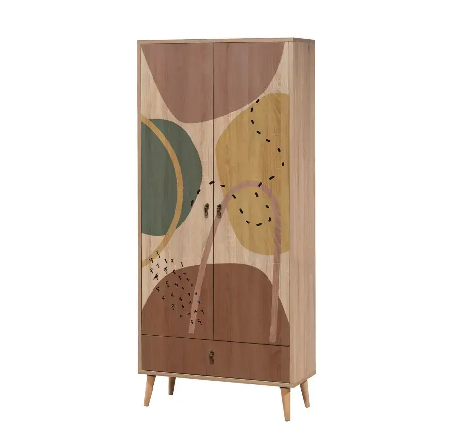 Casarredo Stylová šatní skříň NOCERA - multicolor
