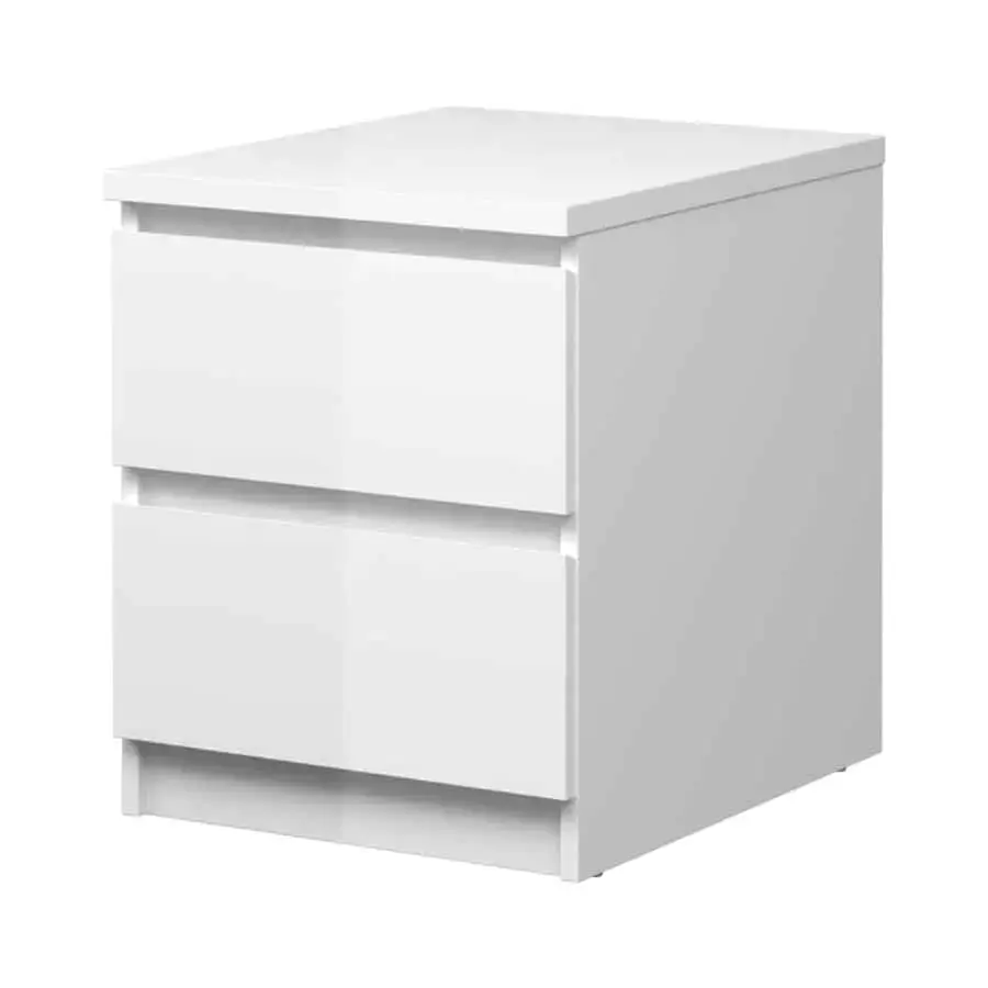 Falco Noční stolek Simplicity 230 bílý lesk