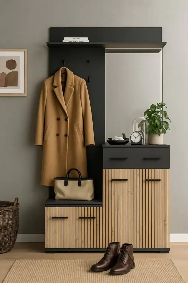 Casarredo Předsíňová sestava ZEMURA - dub artisan/antracit