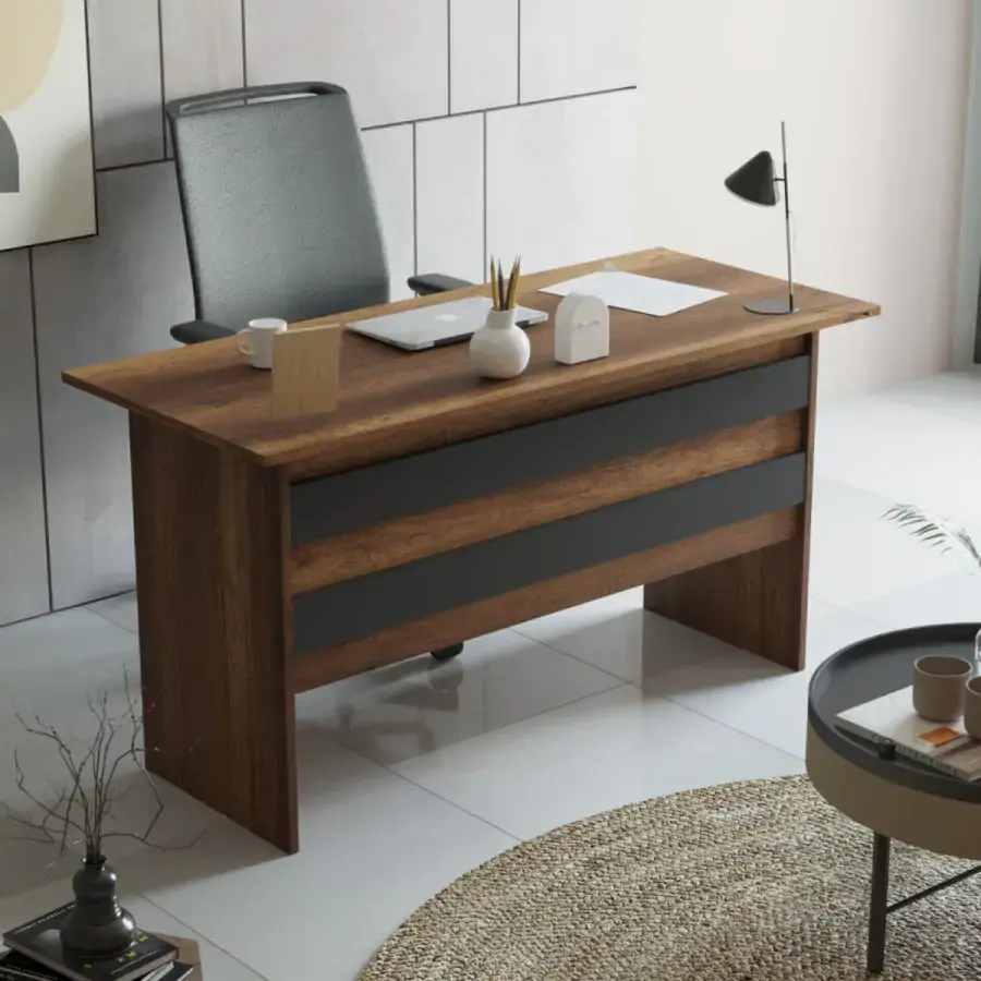 Casarredo Psací stůl VELMA - baroko/antracit