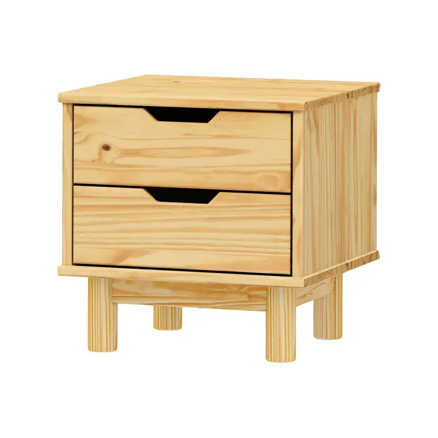 Idea Noční stolek 2 zásuvky BONITO 2 lak