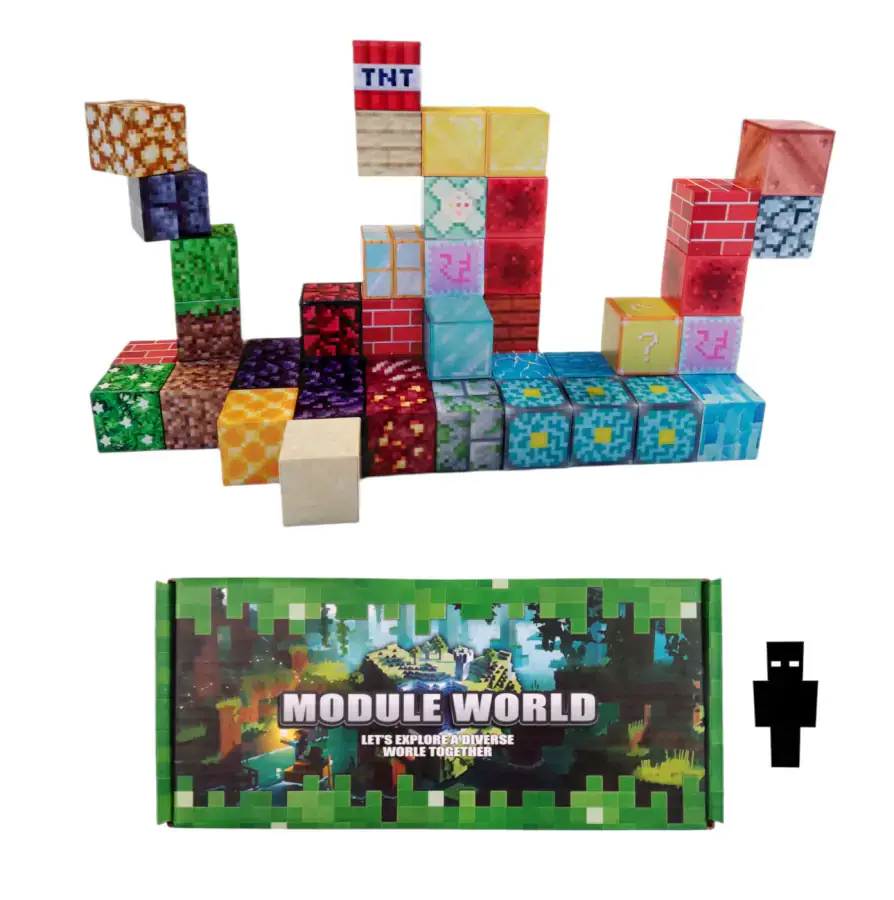Toybit Magnetická stavebnice Minecraft MSTB2356