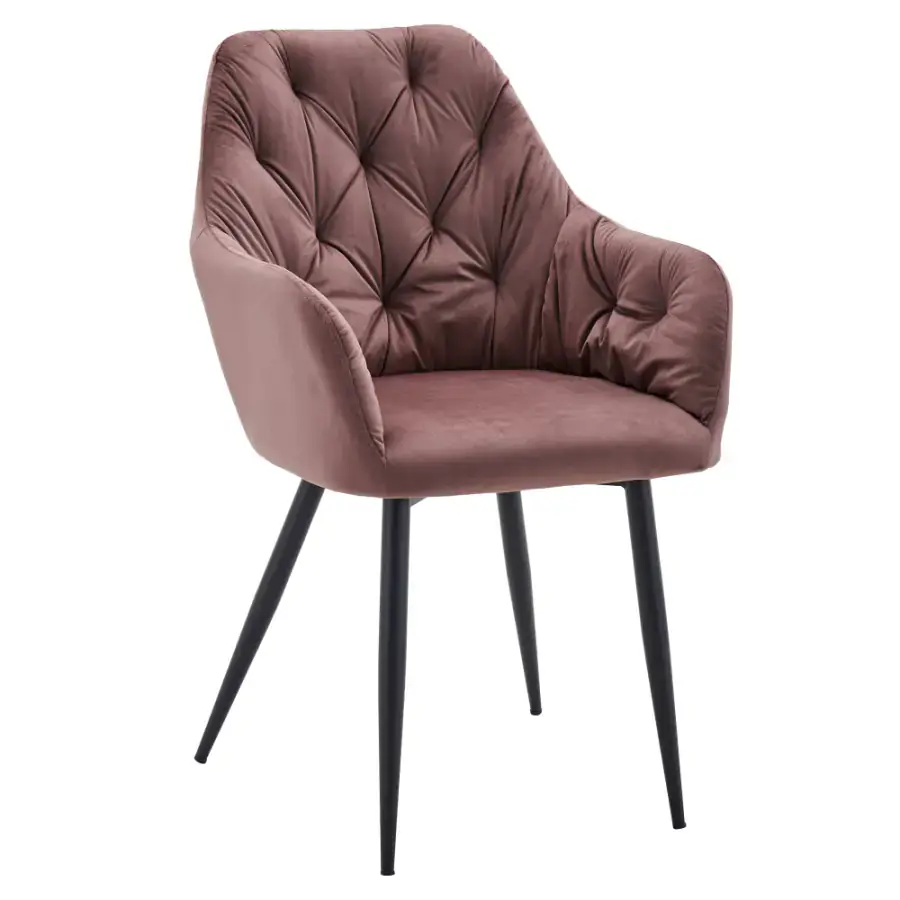 Tempo Kondela Designové křeslo VERIO NEW - tmavě růžová