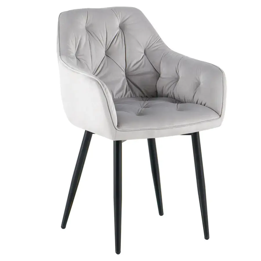 Tempo Kondela Designové křeslo FEDRIS 2 NEW - světlešedá