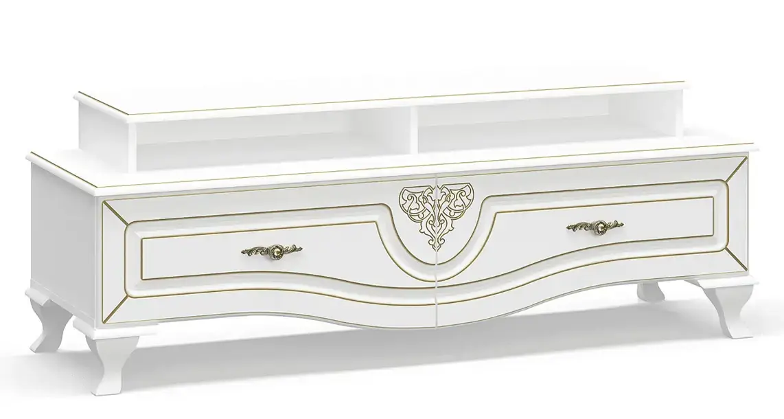 Casarredo Televizní stolek FRANKO - bílý mat