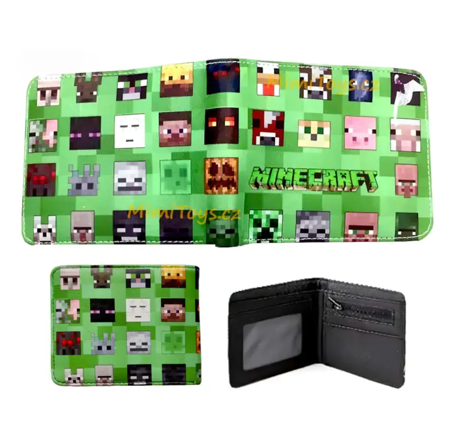 Toybit Dětská pěněženka Minecraft Mobs PNBH2400