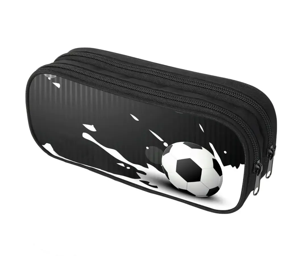 Toybit Školní dvoukomorový penál Fotbal