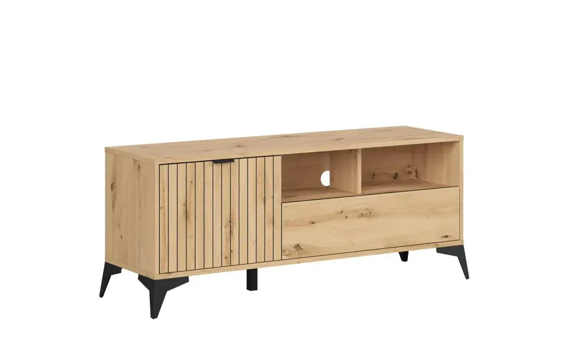BRW Televizní stolek LAMEA RTV1D1S - dub artisan