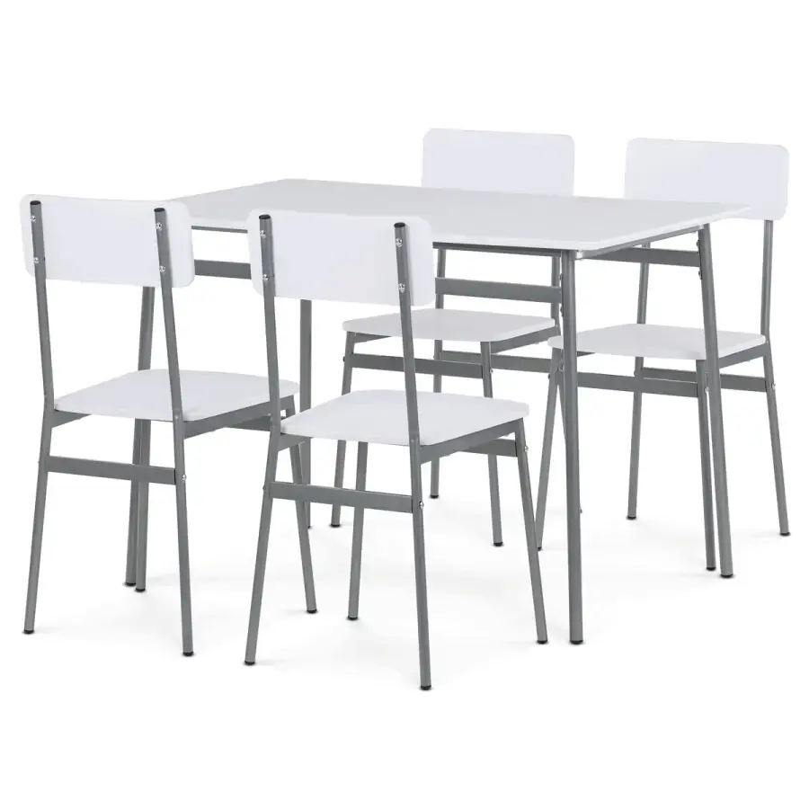 Autronic Jídelní set AUT-O2156 WT - bílá