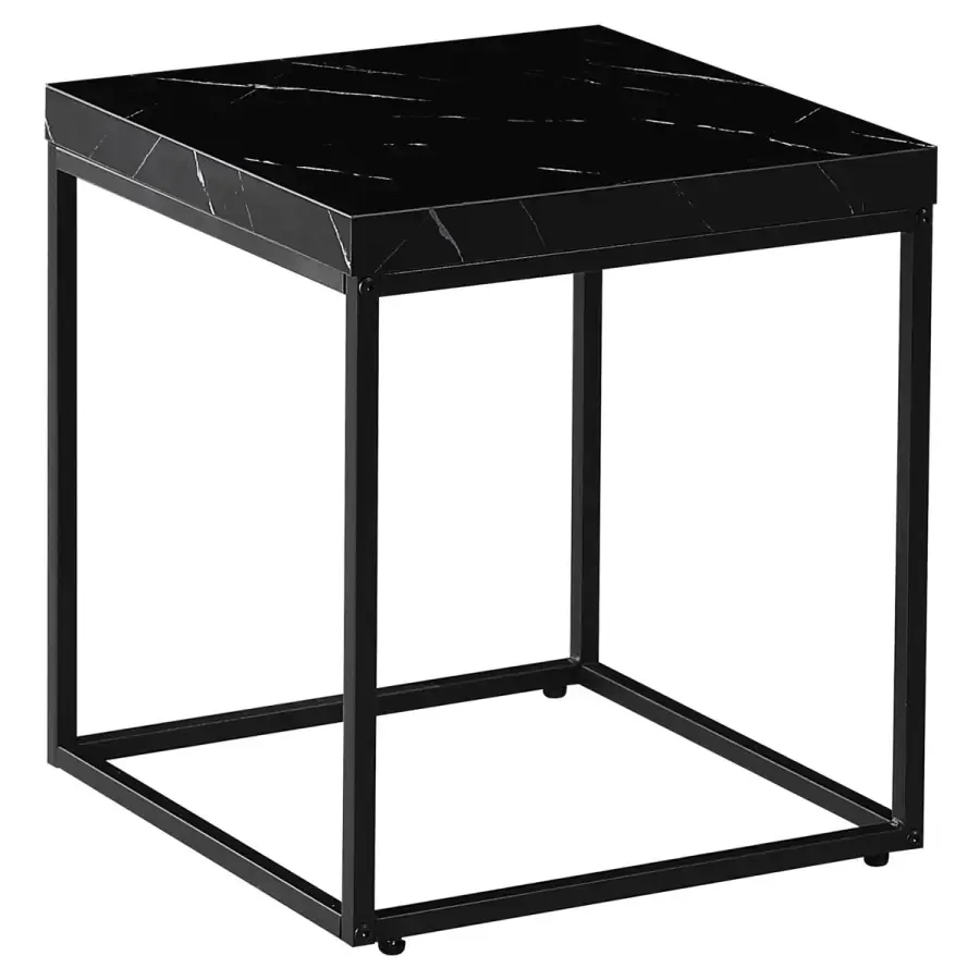 Autronic Konferenční stolek CT-V2004 BK - mramor