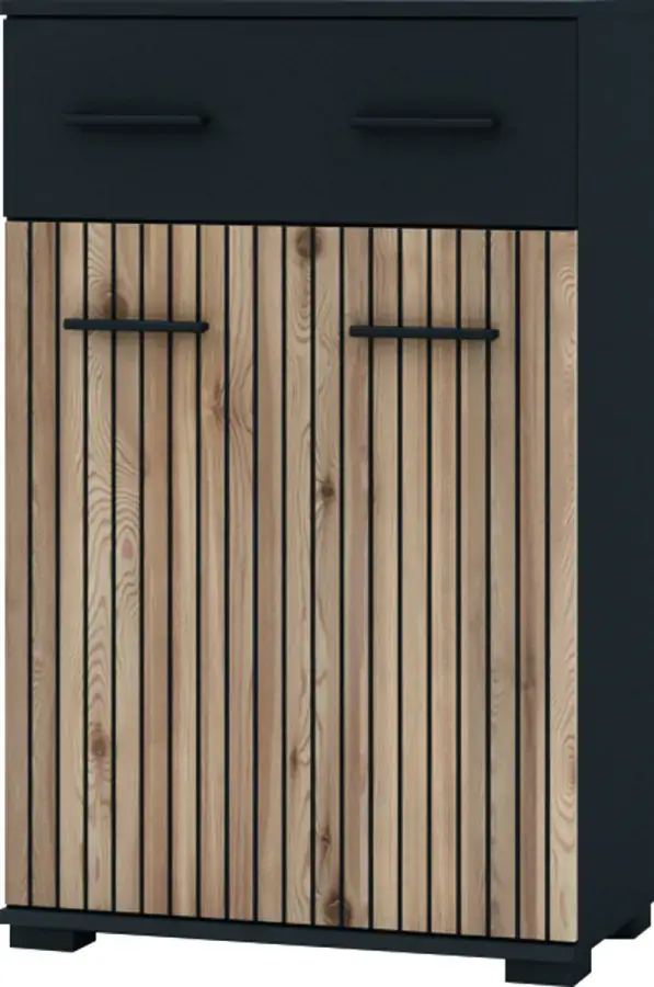 Casarredo Komoda se šuplíkem ZEMURA - dub artisan/antracit