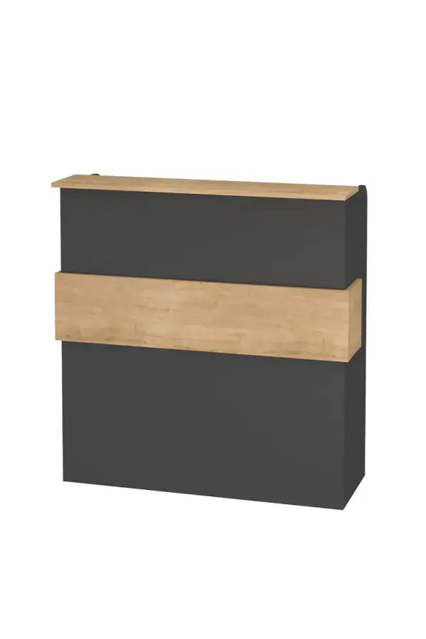 Casarredo Recepční pult FRONTDESK - dub safírový/antracit